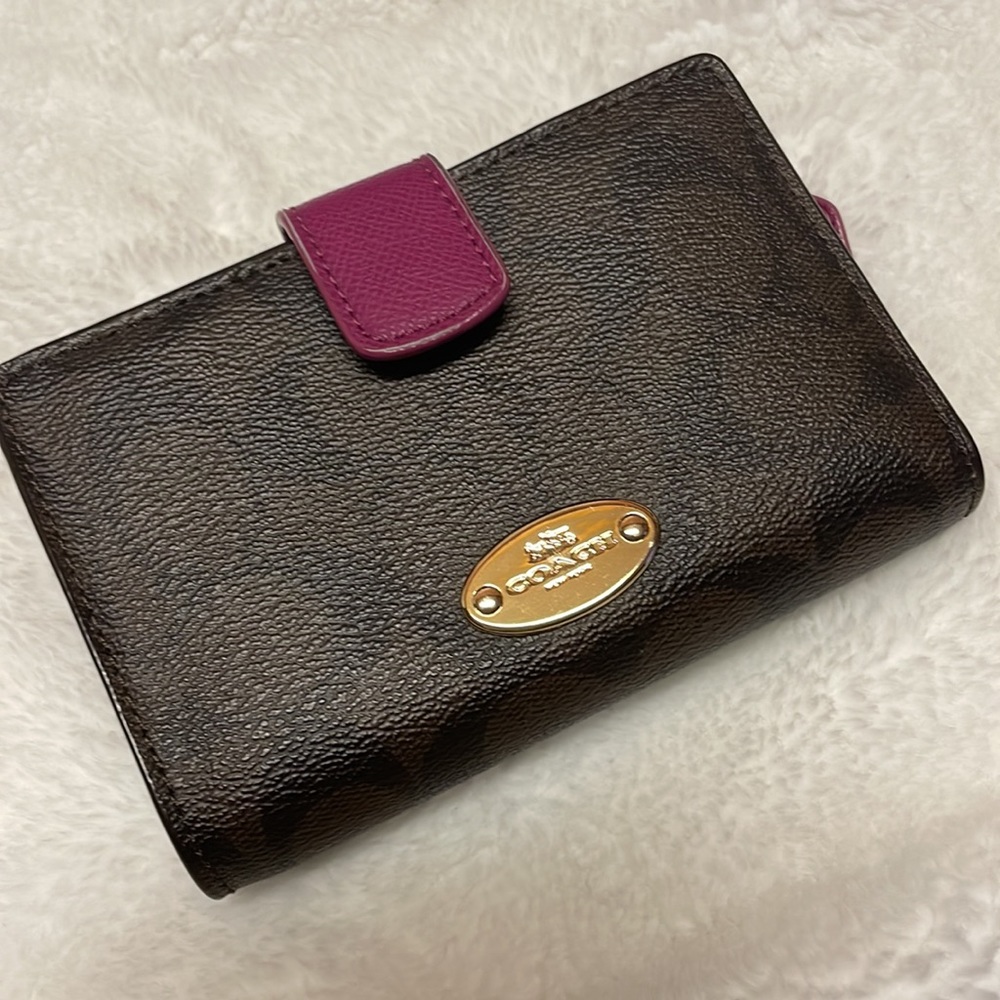 Coach purse with wristlet and small wallet - Picture 3 of 8